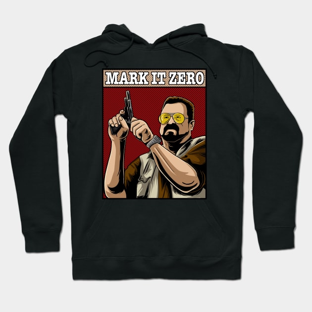 walter mark it zero Hoodie by opoyostudio